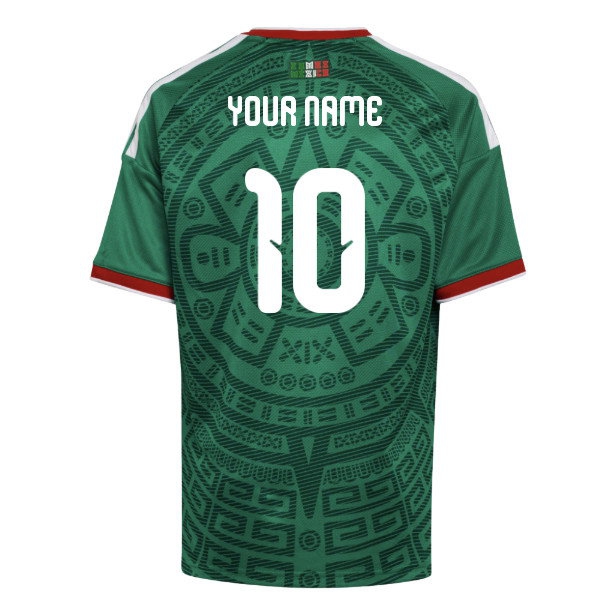 [HP] 2026-2027 Mexico Home Shirt (Kids) (Your Name)
