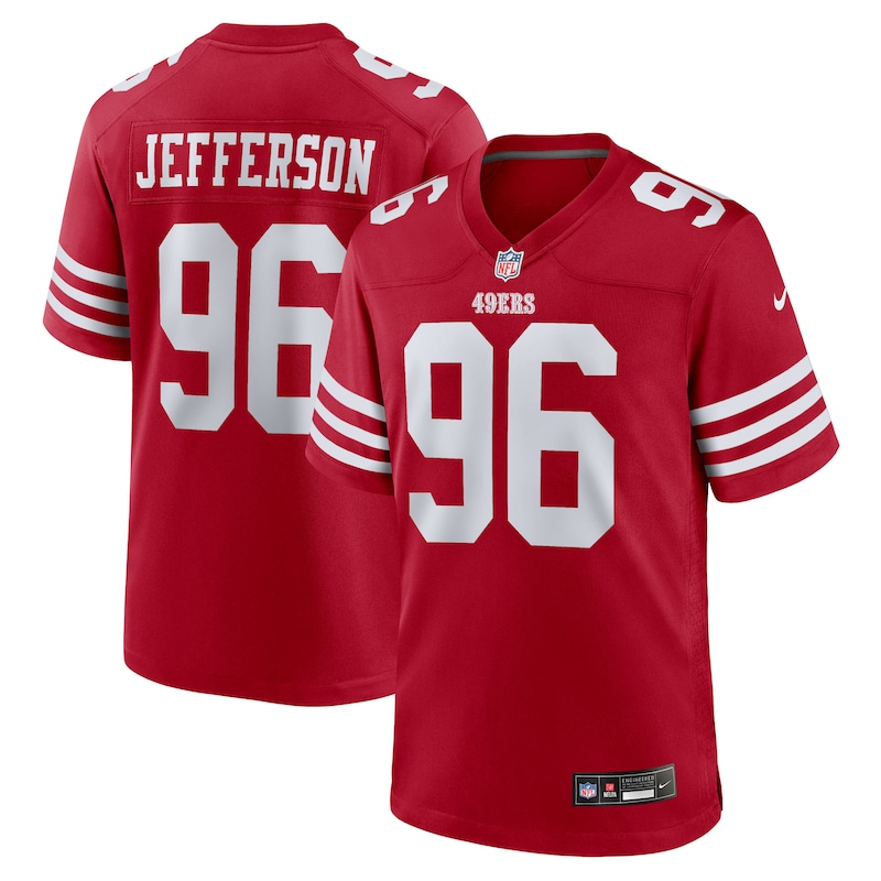 None None SF 49ers Modern Officially Licensed Jersey for NFL Fans