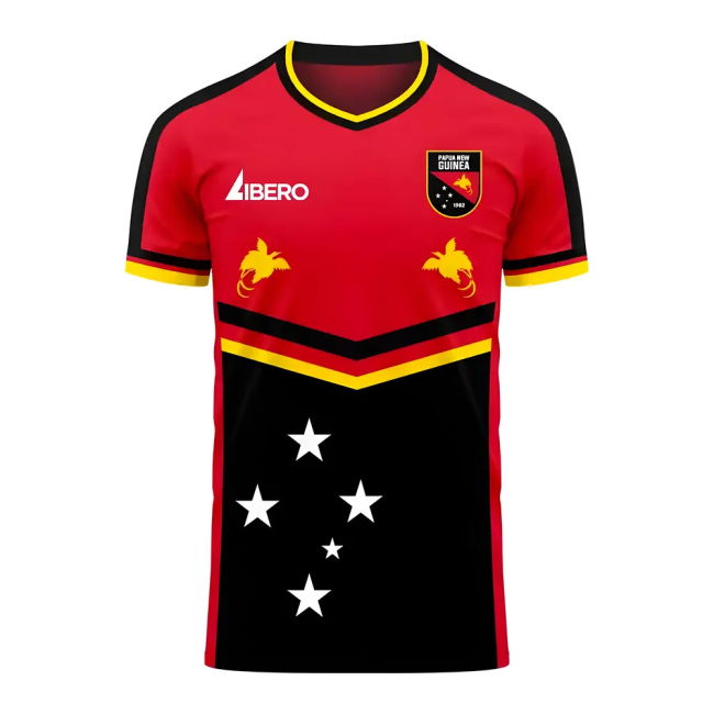 Player Papua New Guinea 2025-2026 Home Concept Football Kit (Libero) -