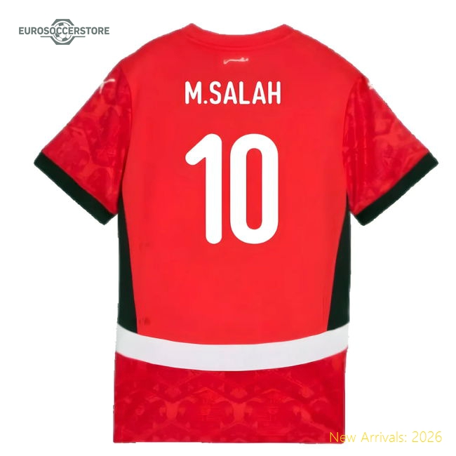 Exclusive Womens Football Team M.salah Jersey 2024-2025 Soft-touch