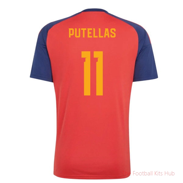 2026-2027 Spain Home Fan Jersey (Putellas 11)