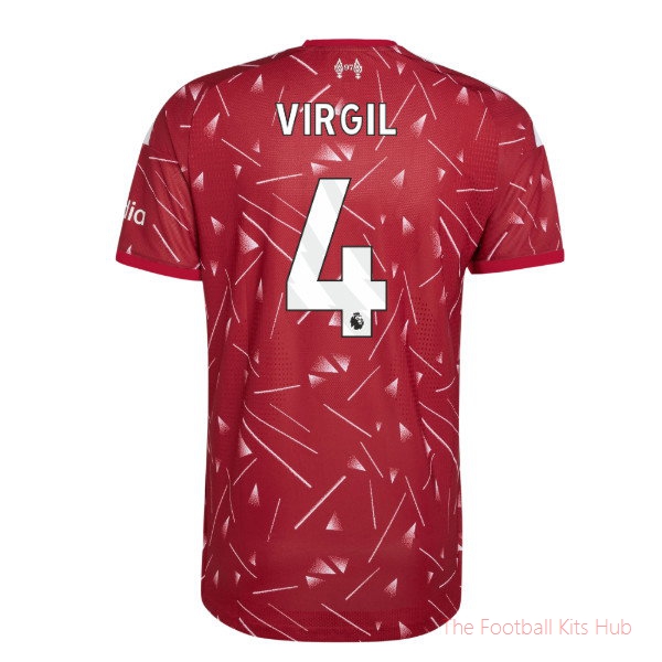 [EFKS] 2026-2027 Liverpool Authentic Home Shirt Virgil 4