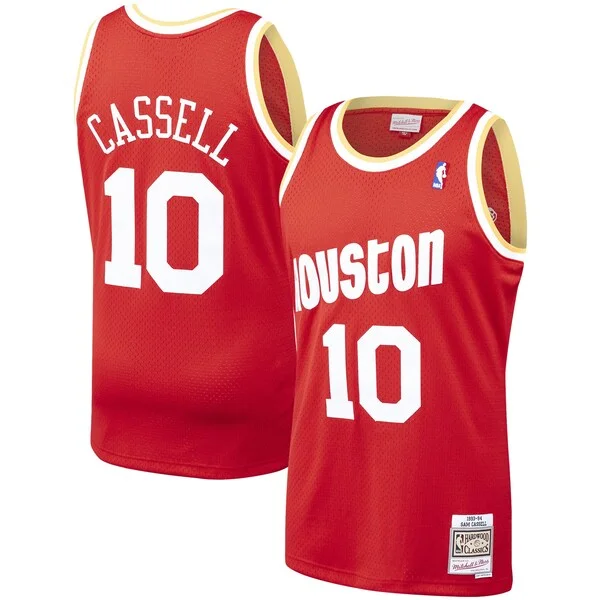 Sam Cassell HOU Official Swingman Jersey - Elite - Licensed Product