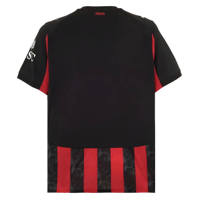 Match Quality Acm Ac Milan Home Shirt Baresi #6 Updated Design Loy...