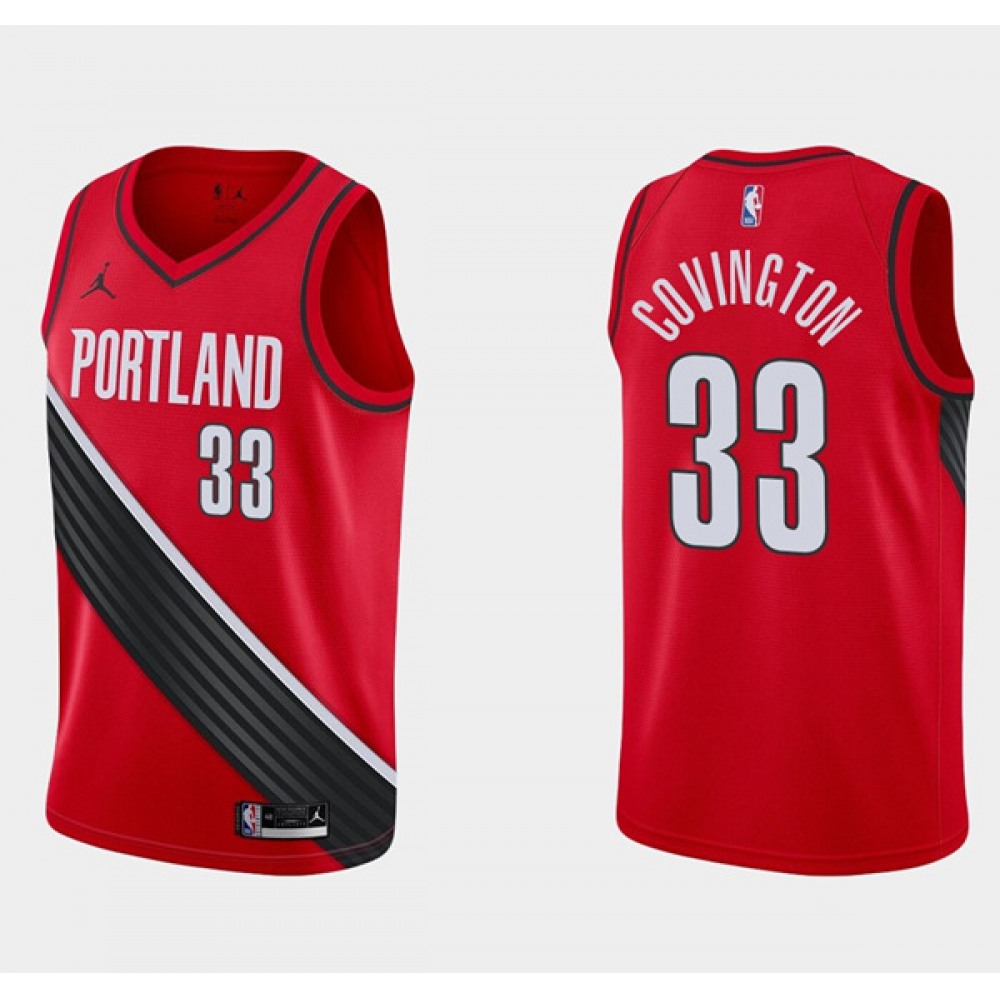 Cost-Effective Men's Trail Blazers #33 Robert Red Basketball Jersey