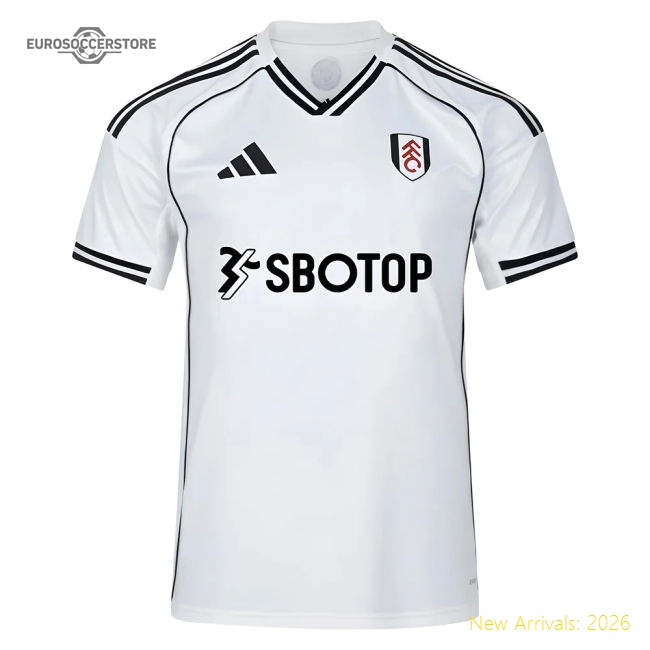 Fulham Home Kit 2025-2026 Match Version Jersey Game Ready