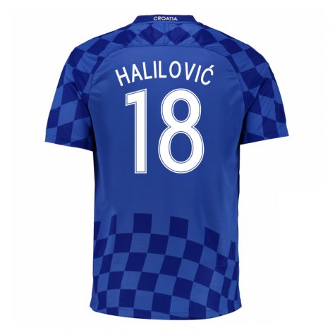 Croatia Away 2016 Halilovic 18 Soccer Jersey shirt - Official Replica