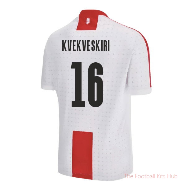 2023-2024 Georgia Home Shirt (KVEKVESKIRI 16)