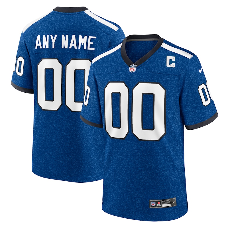 None Indiana Nights Indianapolis Colts NFL Team Fan Apparel Game Day W