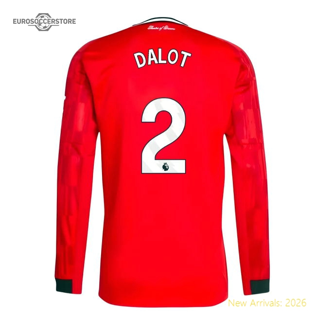 Premier League Team Dalot Luxury Home Jersey Epl Puma Drycell