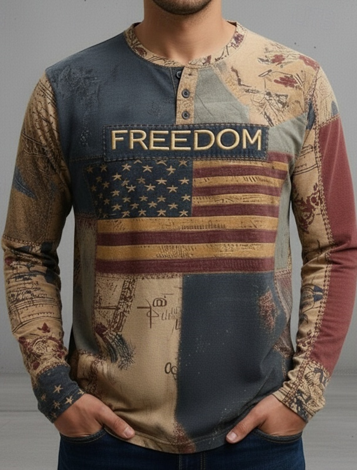 Independence Day Men's 4th of July U.S. 250th Anniversary US Flag Patriotic Lined Shorts 2 in 1 Board Shorts Swim Trunks Mid Waist Holiday Side Pockets With Compression Liner Elastic Drawstring Waist