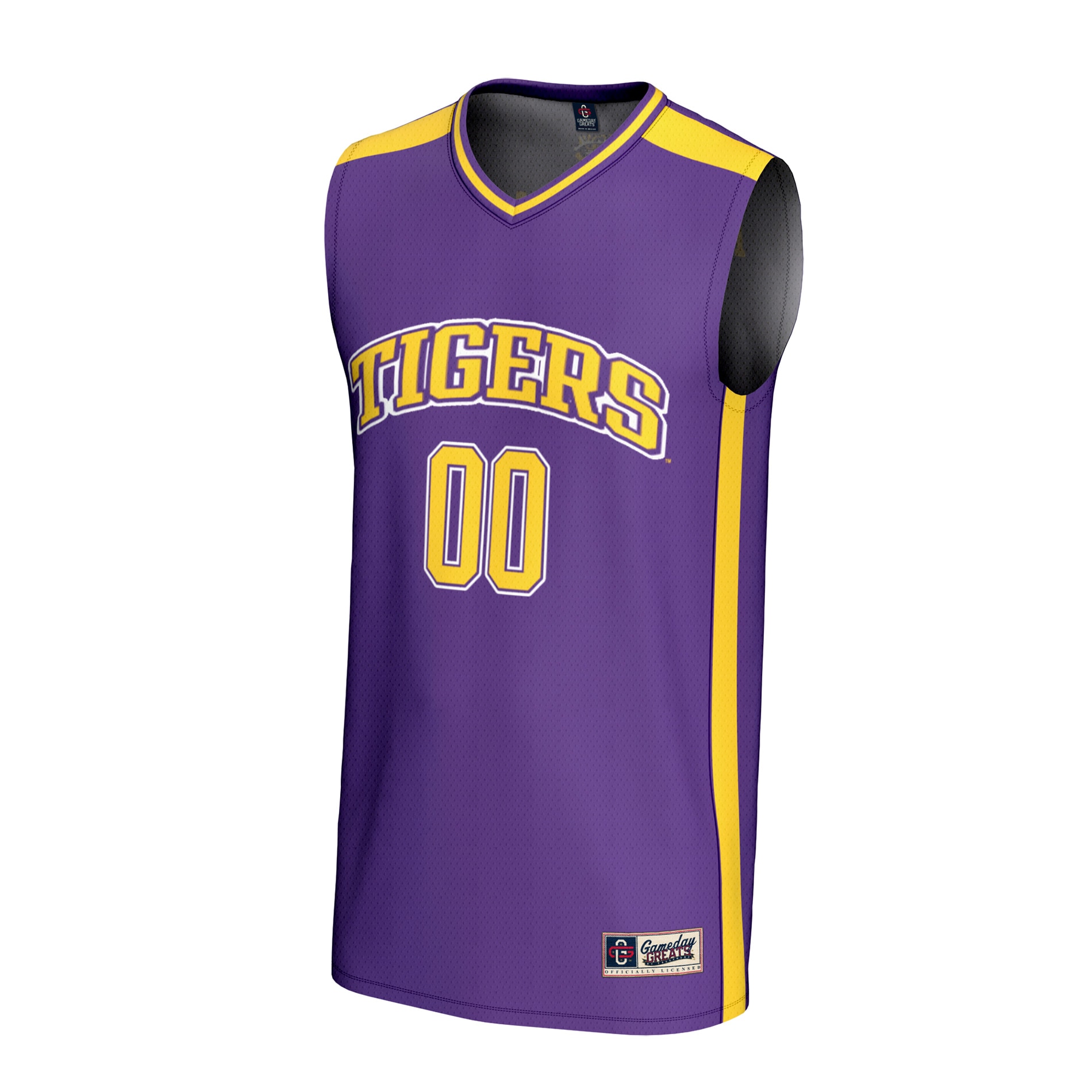 [DDG] LSU Tigers GameDay Greats Youth NIL Pick-A-Player Lightweight Collegiate Women's Basketball Fashion Jersey - Purple