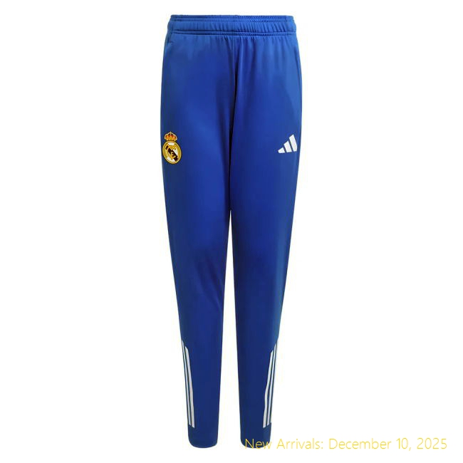 Elite 2025-2026 RM Real Madrid EU Training Pants (Blue) - Kids