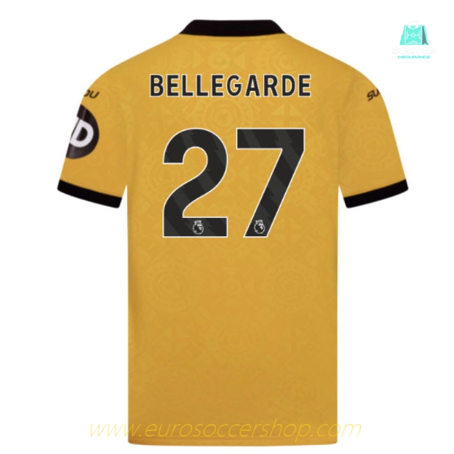 2025-2026 Wolves Home Shirt (Kids) (Bellegarde 27)
