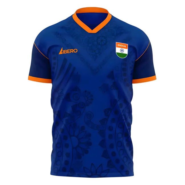 Top-Tier Limited-Edition India 2025-2026 Home Concept Football Kit