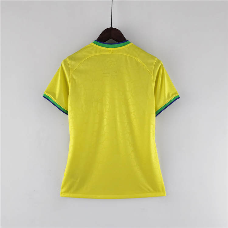 Official Quick Dry WOMEN'S BRAZIL WORLD CUP 2022 HOME SHIRT