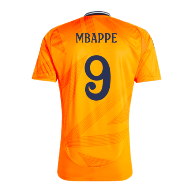 2024-2025 Real Madrid Away Football Shirt (Mbappe 9) Quick Dry