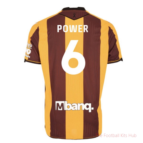 Club Soccer Bradford City 2026-2027 Home Shirt (Power 6)