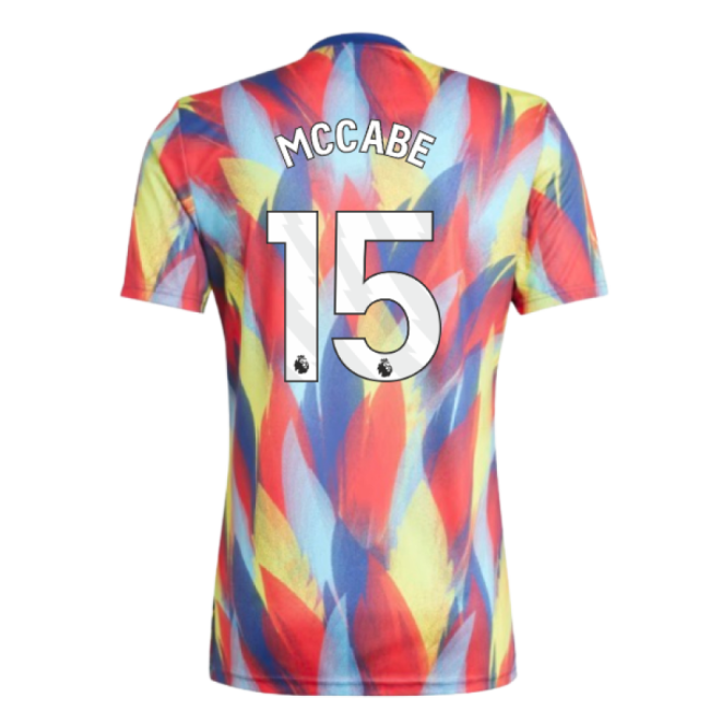retro 2025-2026 Arsenal Pre-Match Shirt (Victory Blue) (McCabe 15)