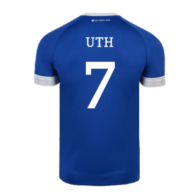Schalke 2018-19 Home Shirt ((Mint) XXL) (Uth 7) | Discounted