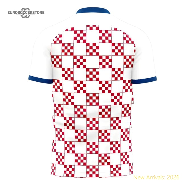 2025-2026 Croatia Home Fan Version Womens 2026 Home Shirt