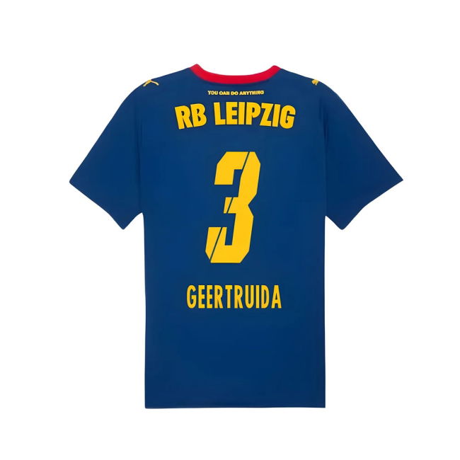 2025-2026 Red Bull Leipzig Authentic Away Jersey (Geertruida 3)