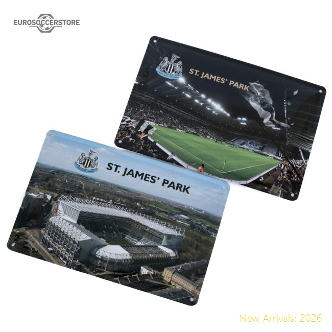 Official Newcastle United Fc 2pk Stadium Sign - Premium Quality Baby