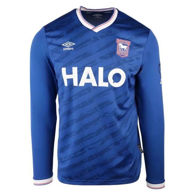 2025-2026 Ipswich Town Long Sleeve Home Shirt