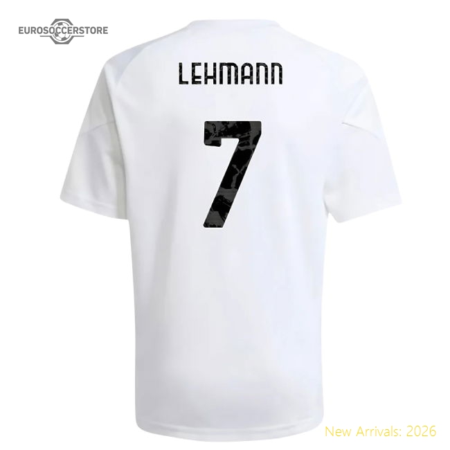 2025-2026 Juventus Training Shirt (White) - Kids (Lehmann 7)