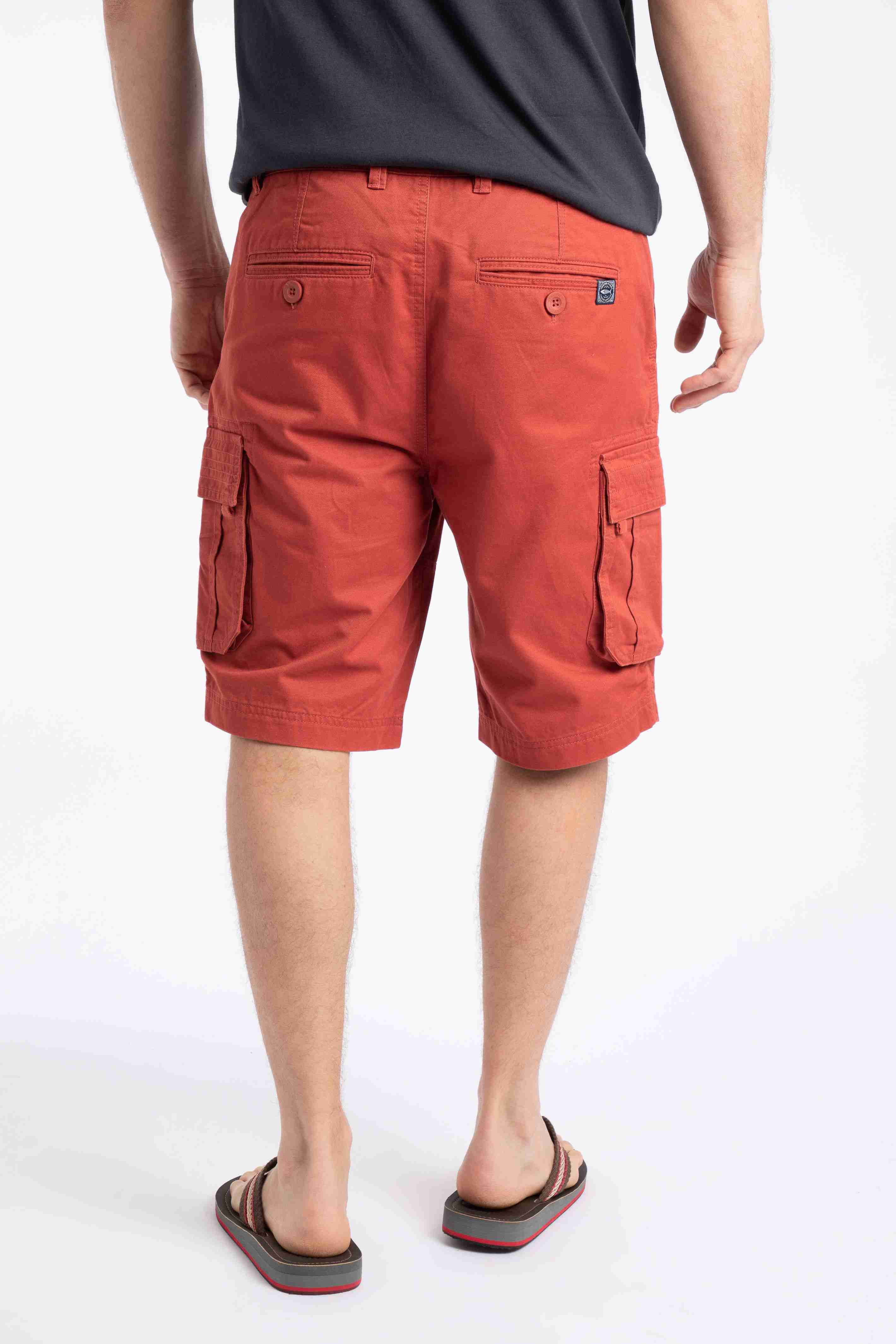 Rigney Cargo Shorts Paprika