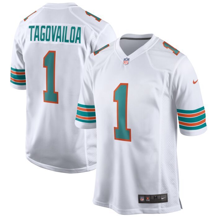 None Men's MIA Dolphins Officially Licensed Replica Jersey