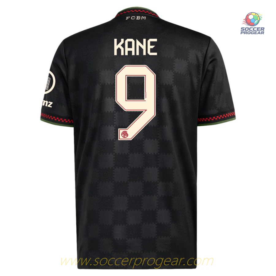 Bayern Munich Third Team Soccer Jersey 2025-2026 Season Kane