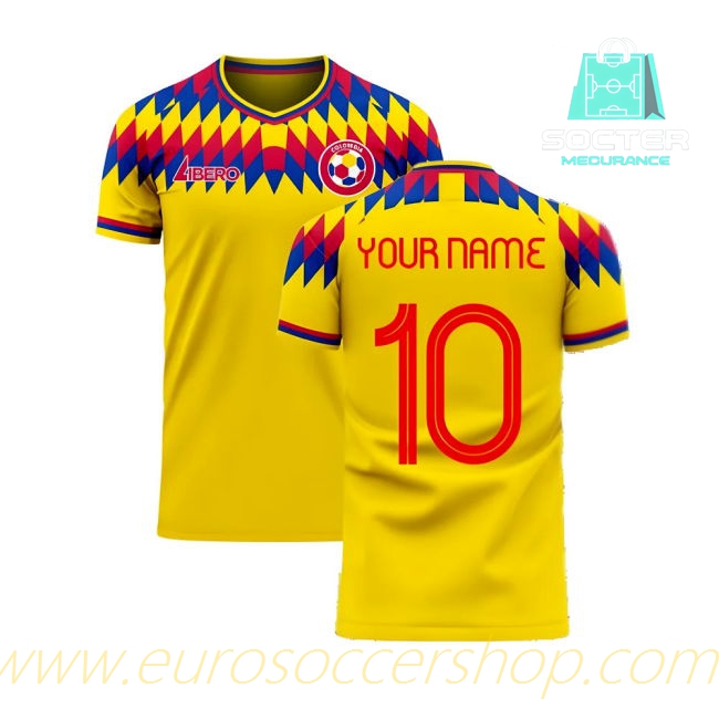 2025-2026 Season Colombia Home Shirt Player Version (Personalized Edition)