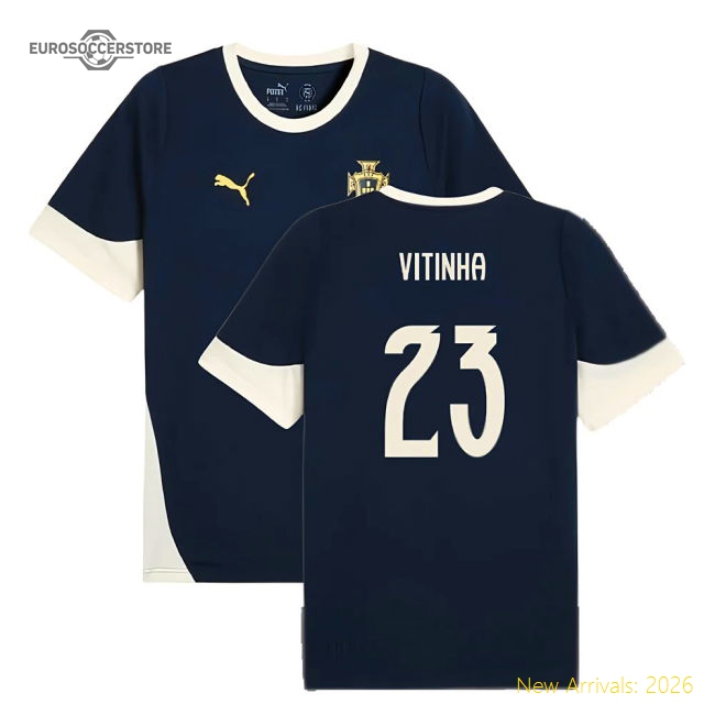 Authentic European Team 2025-2026 Home Short Sleeve Jersey