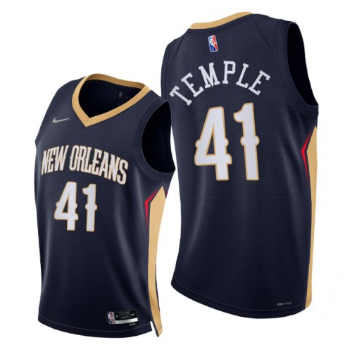 NOP Garrett Temple #41 Official 2021 75th NBA City Edition Jersey