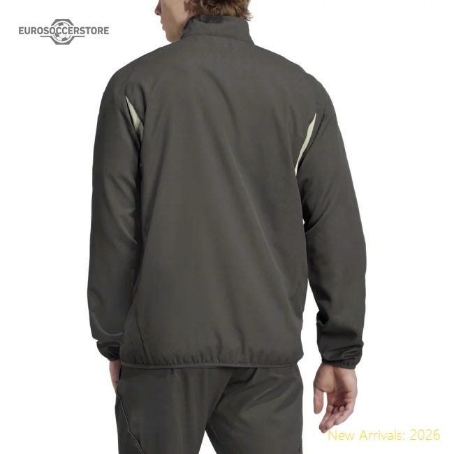 Popular 2025-2026 Real Madrid Presentation Jacket (Grey)