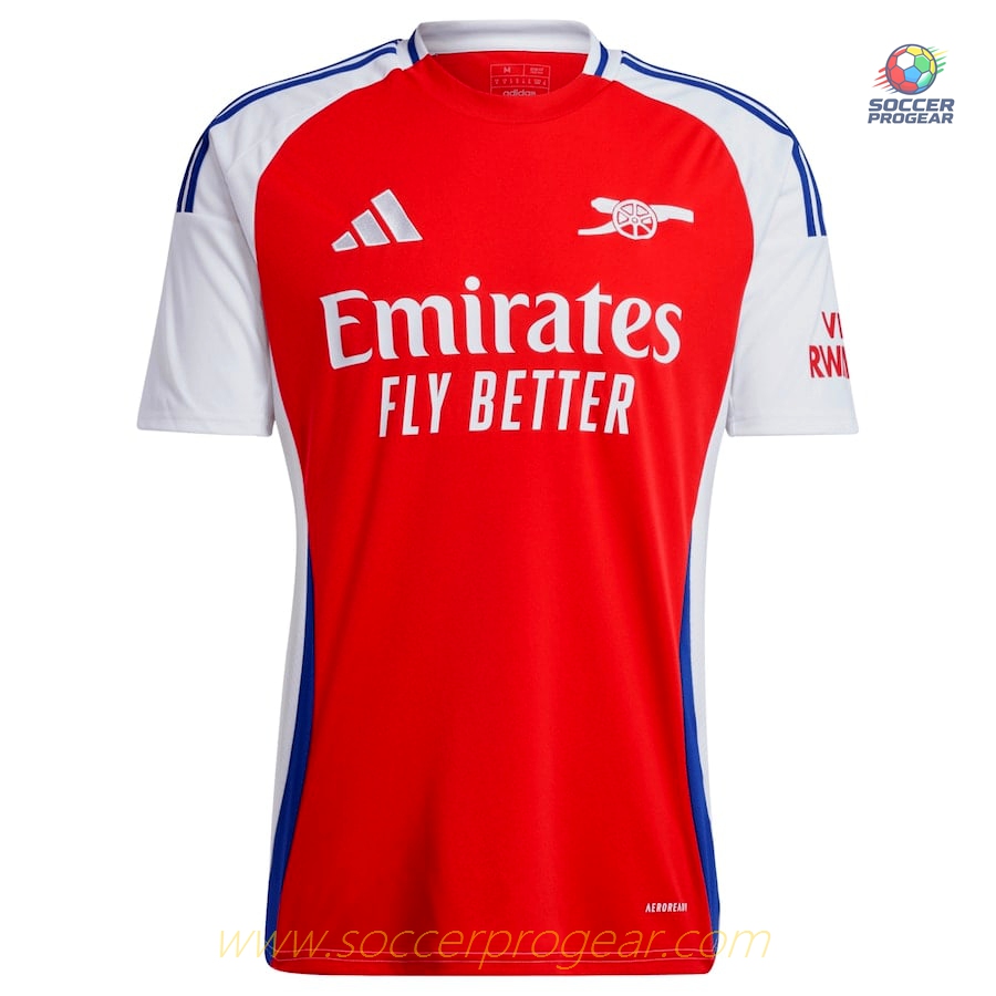 Arsenal 2024/25 Collection Jesus Youth Home Soccer Kit Soccer Shirt