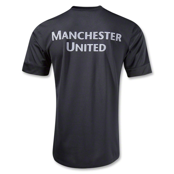 Quick Dry Man Utd Manchester United Black Tranning T-Shirt Replica