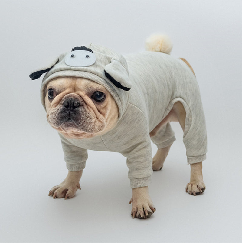 Fashion-Forward Snugfur French Bulldog Winter Cloth Jumpsuit Pajamas ...