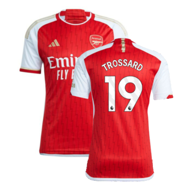 True Arsenal Home Shirt Xxlb Trossard #19 Durable Material 2025-20...