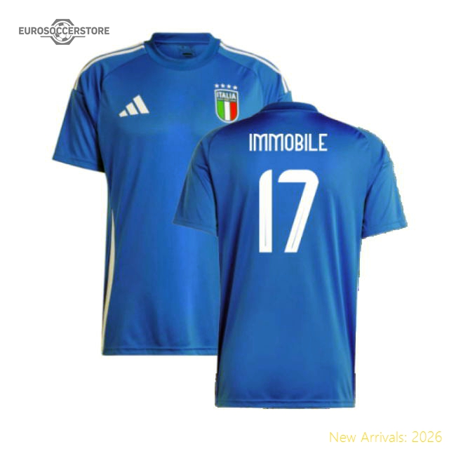 High-performance European Team 2024-2025 Home Short Sleeve Jersey