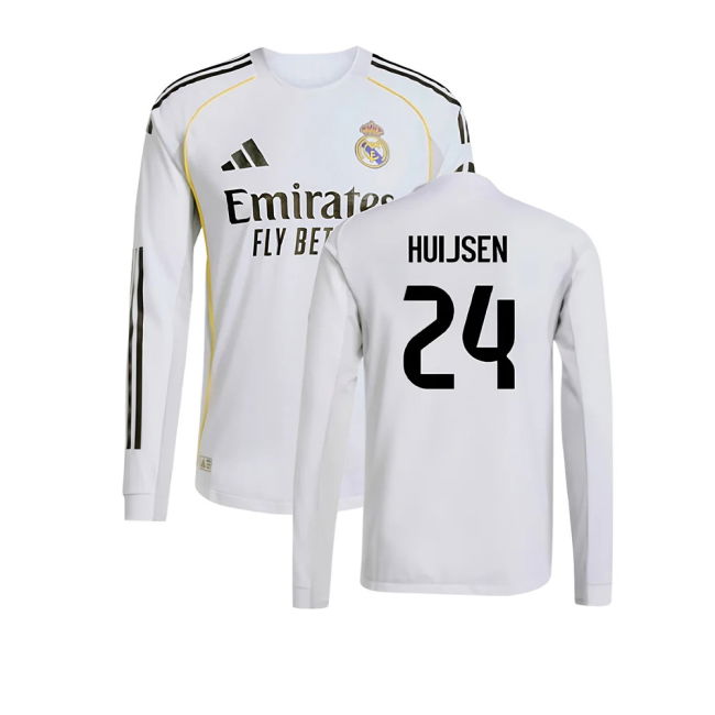25-26 RM Home (2025) Jersey Jersey Jersey - Stadium - New- Tech