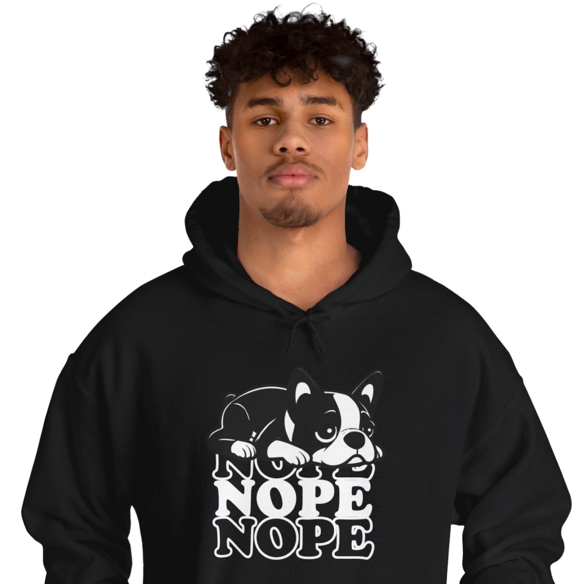 French Bulldog Pokey Unisex Hoodie For Boston Terrier Lovers Durable Dog Item