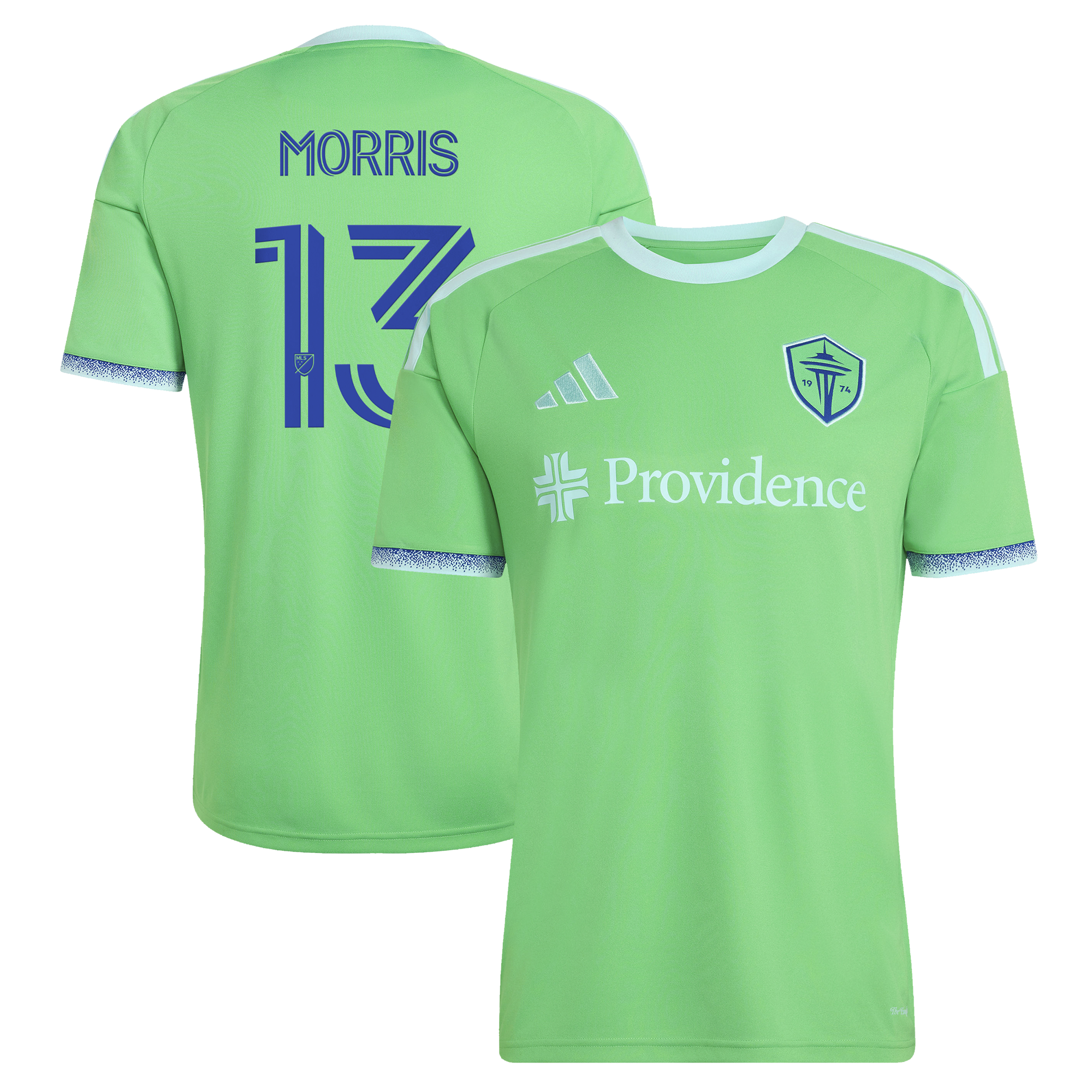 [SJH] Jordan Morris Seattle Sounders FC 2026 The Evergreen State Kit Replica Jersey - Rave Green