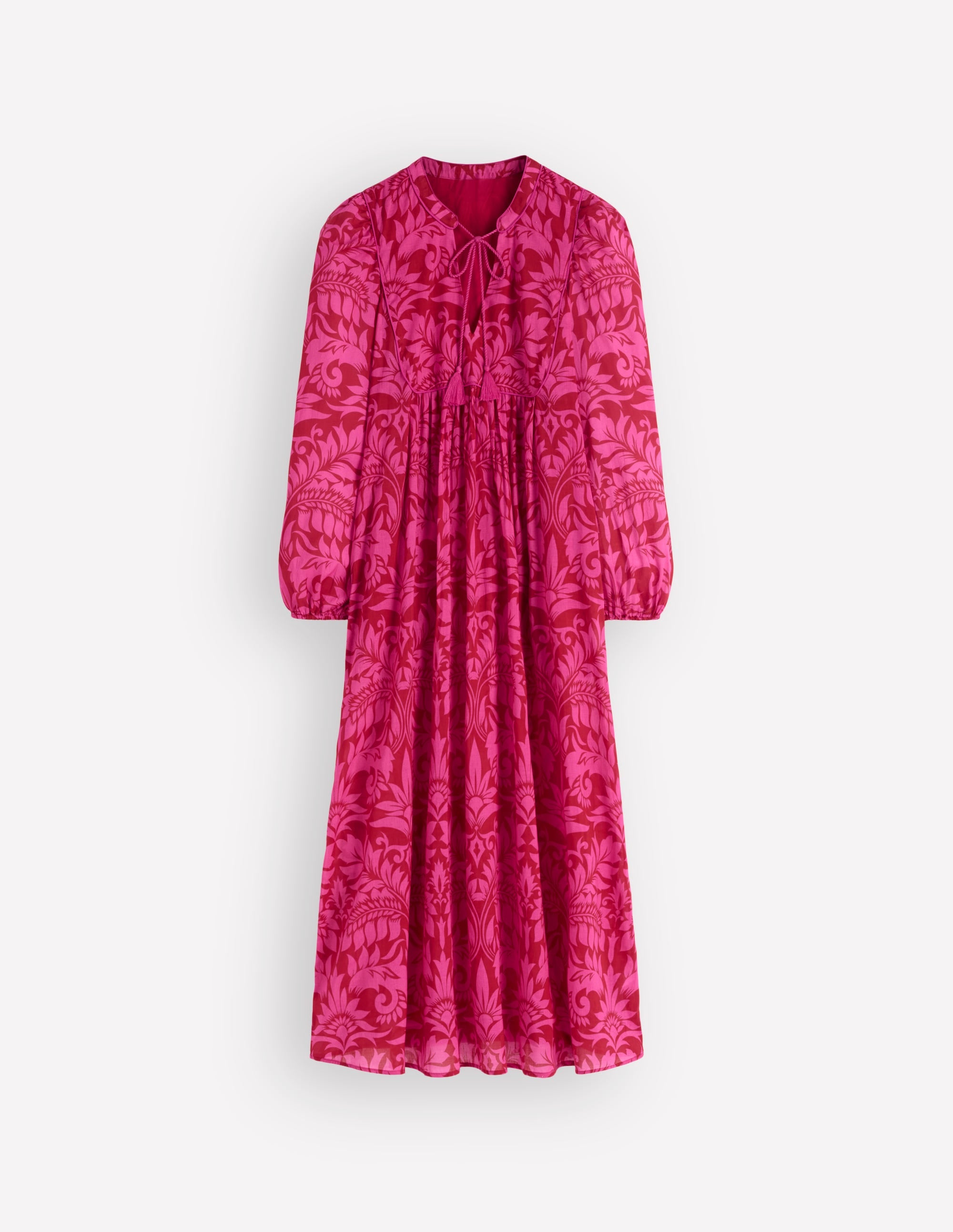 Boho Tie Neck Kaftan