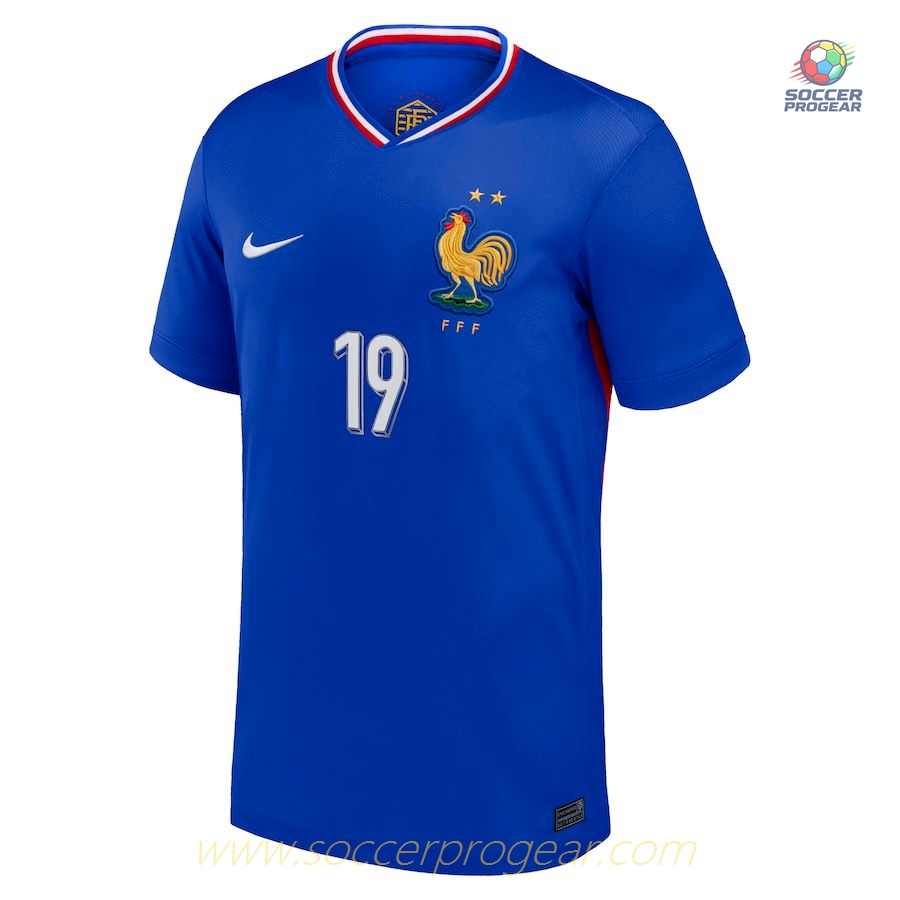 France Team Home Soccer Shirt 2024/25 Collection Ekitike