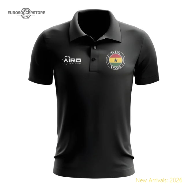 Ghana Football Polo Supporter Wear Jersey For Match Days