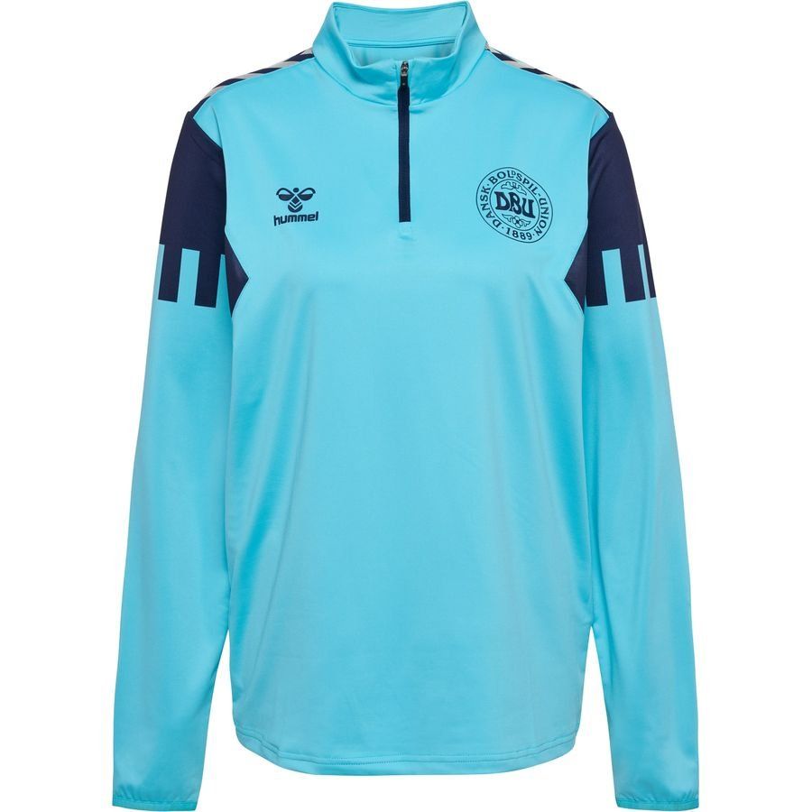 Denmark Training Shirt Pro Half Zip Bluefish/marine Women