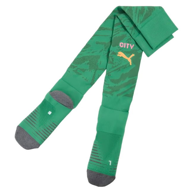 Official 2025-2026 Man City Goalkeeper With Retro Design