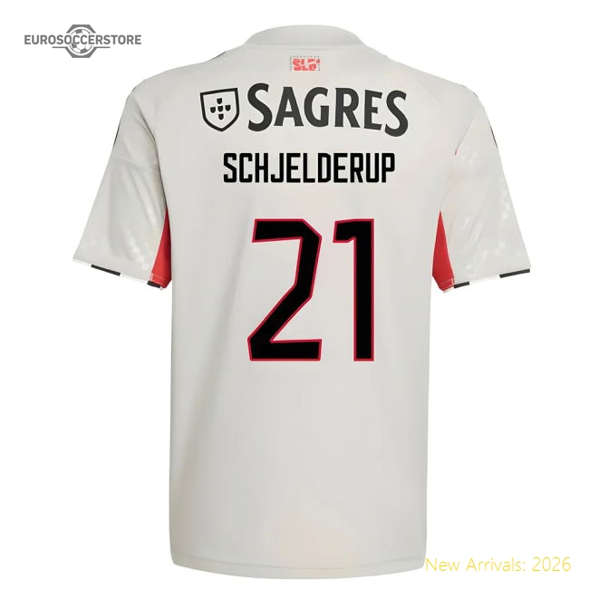 Sl Benfica Children 2025 Away Jersey Shirt Football Fan Match Day Game Day Apparel